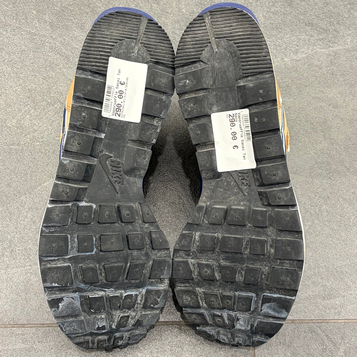 Nike Vaporwaffle Sacai Tan Navy - Taille 43 (Occasion)