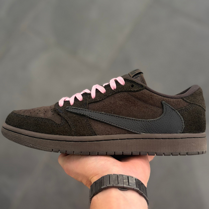 Air Jordan 1 Retro Low OG SP Travis Scott Velvet Brown - Taille 42 (Occasion)