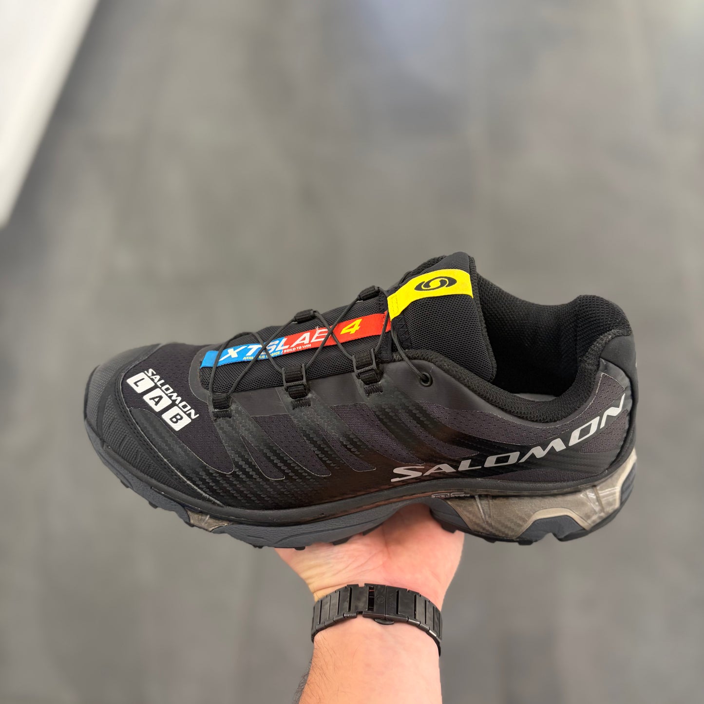Salomon XT-4 OG Black Silver Metallic - Taille 44 (Occasion)