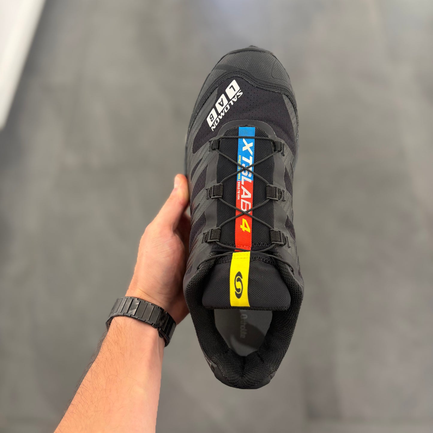 Salomon XT-4 OG Black Silver Metallic - Taille 44 (Occasion)