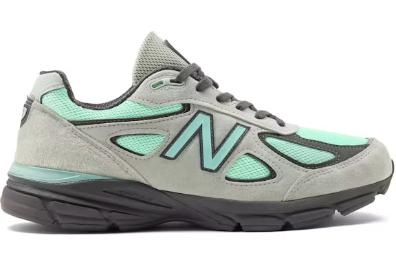 New Balance 990v4 MiUSA Silver Moss Bright Mint