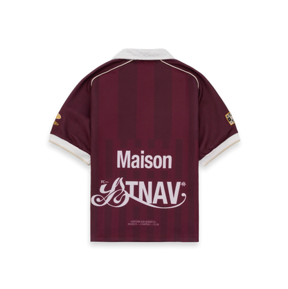 Maison ATNV - Maillot R.C.C cerise noire