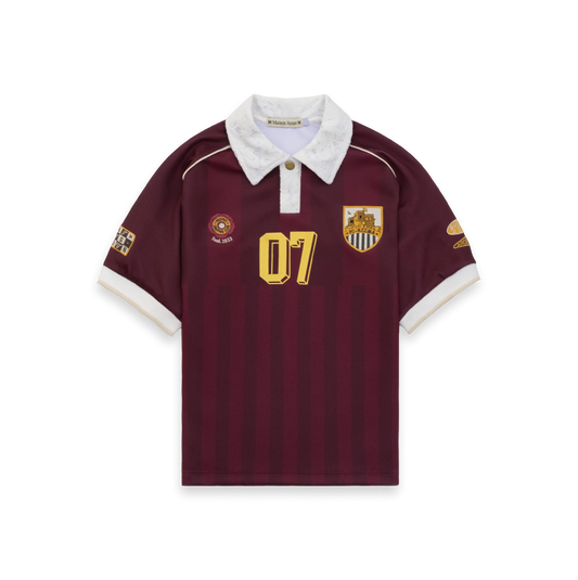 Maison ATNV - Maillot R.C.C cerise noire