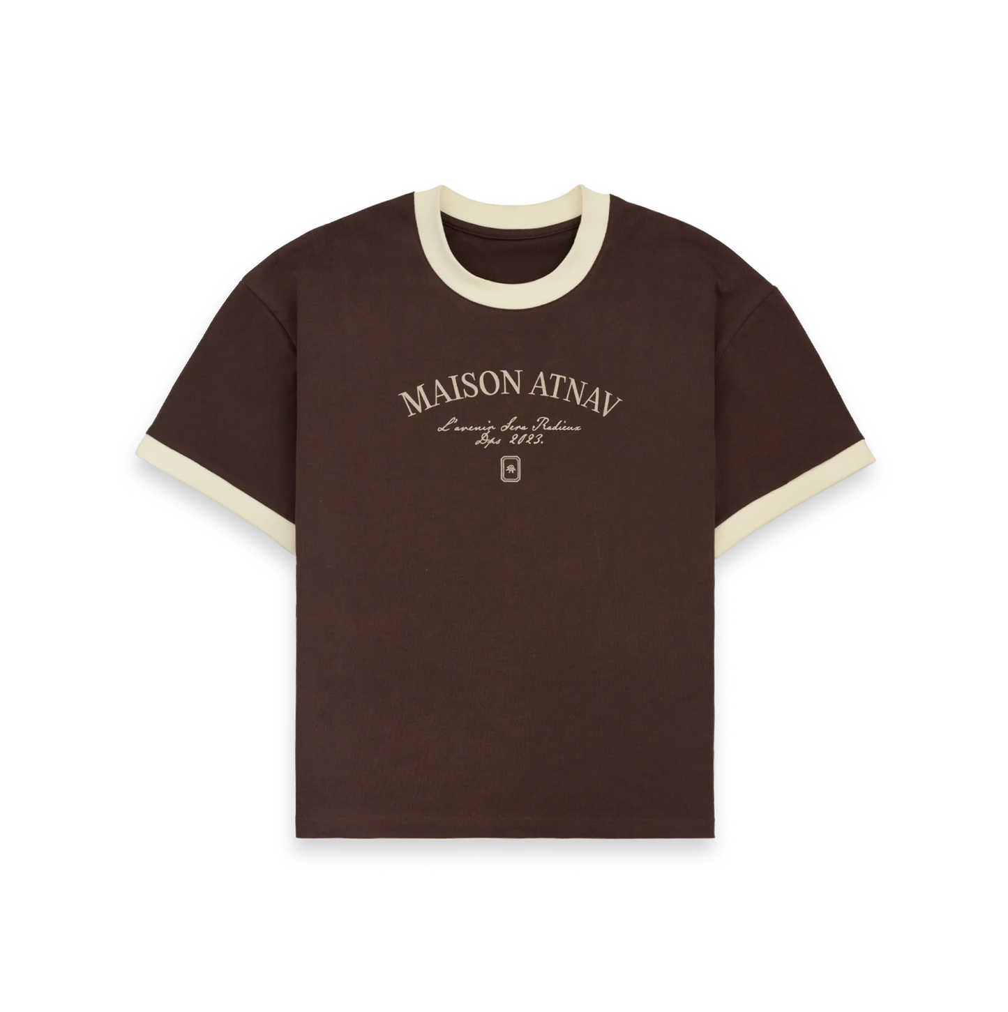 Maison ATNV - Tee-shirt Marron