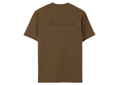 Jacquemus Le T-shirt Logo Khaki