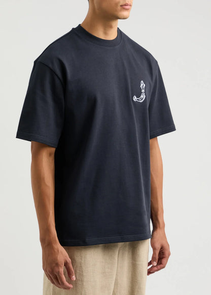 Jacquemus Le T-Shirt Meru Dark Navy