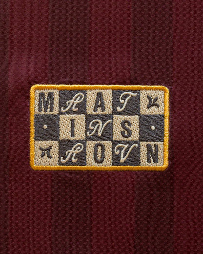 Maison ATNV - Maillot R.C.C cerise noire