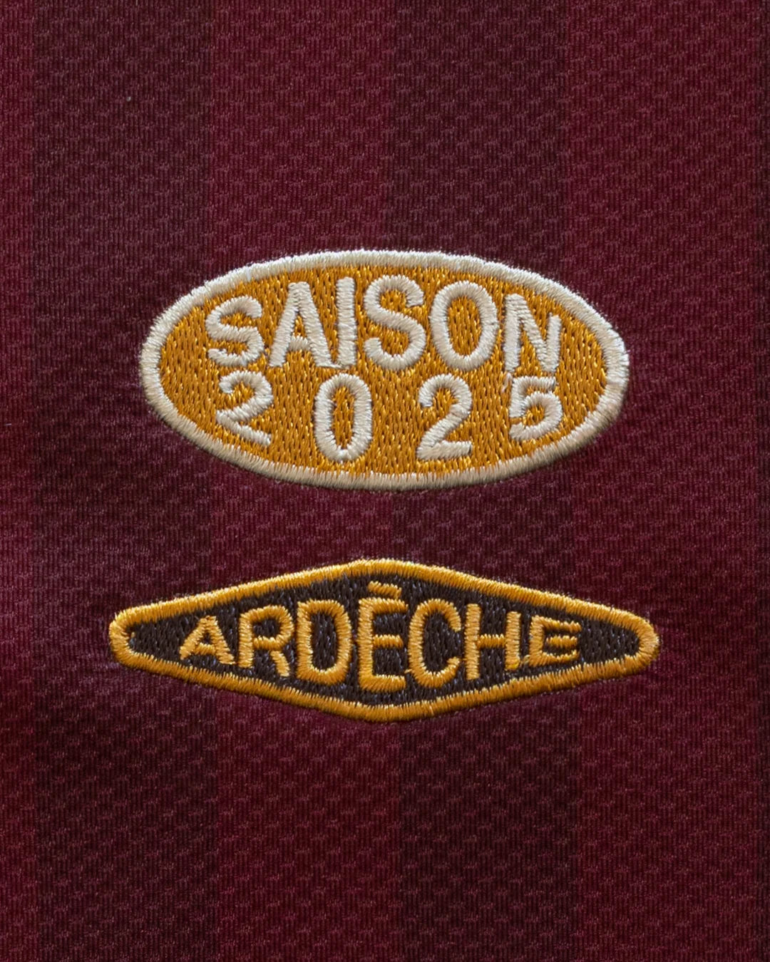 Maison ATNV - Maillot R.C.C cerise noire