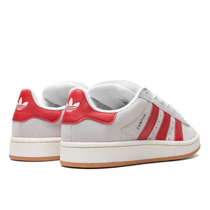 Adidas Campus 00s Crystal White Better Scarlet  - GY0037