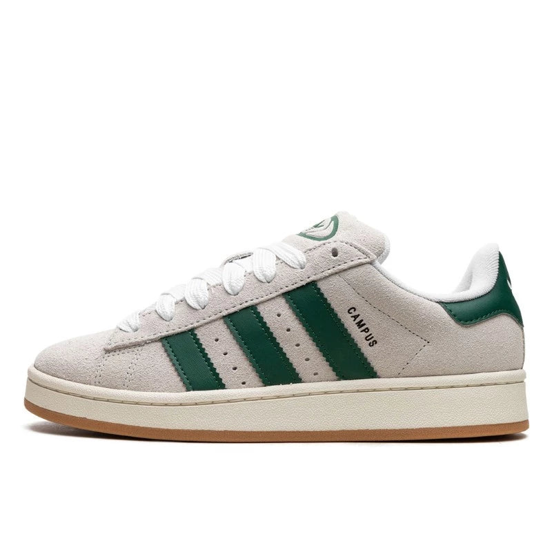 Adidas Campus 00s Crystal White Dark Green - GY0038