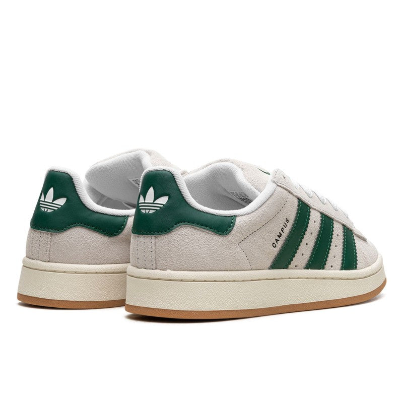 Adidas Campus 00s Crystal White Dark Green - GY0038