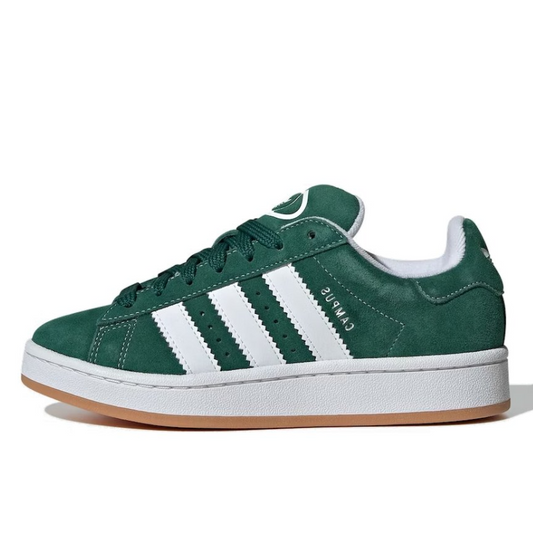 Adidas Campus 00s Dark Green Cloud White (Kids) - IH7492