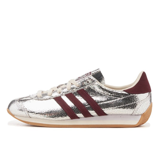 Adidas Country OG Silver Metallic Maroon - JQ5111