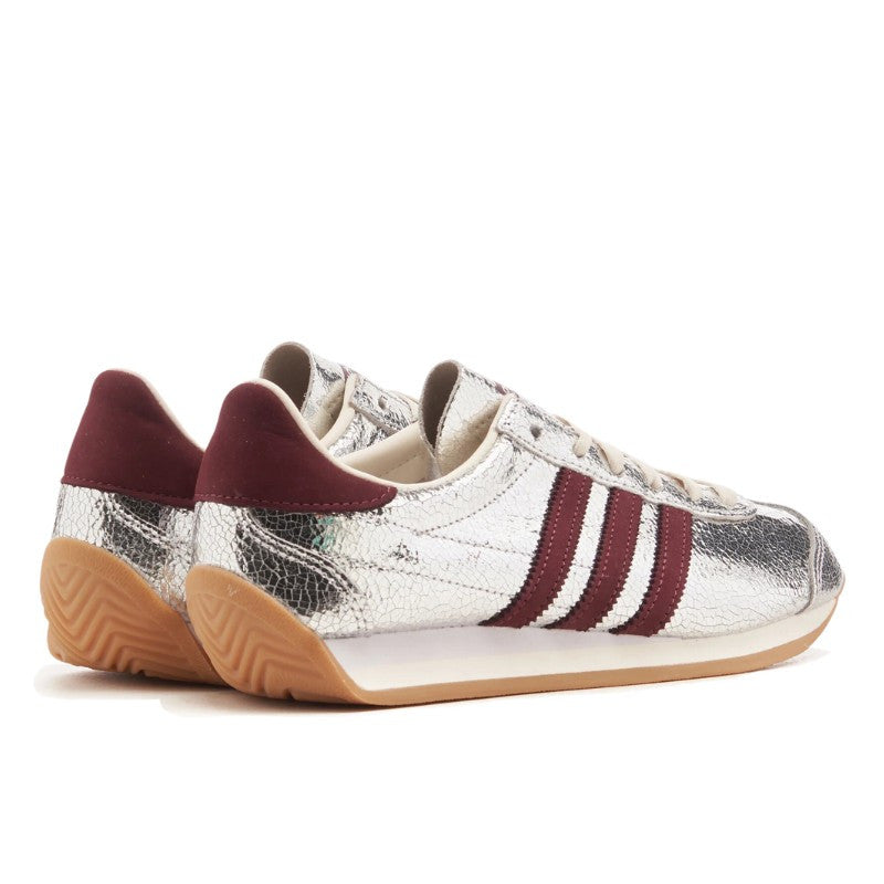 Adidas Country OG Silver Metallic Maroon - JQ5111