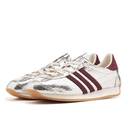 Adidas Country OG Silver Metallic Maroon - JQ5111