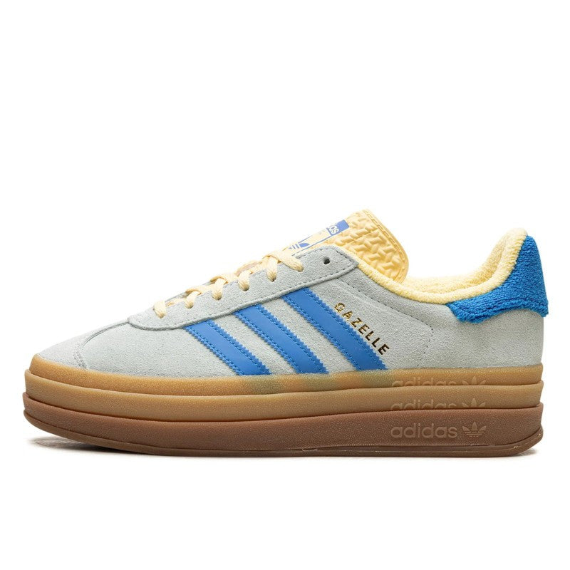 Adidas Gazelle Bold Almost Blue Yellow - IE0430