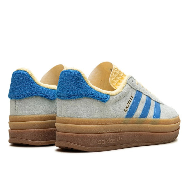 Adidas Gazelle Bold Almost Blue Yellow - IE0430