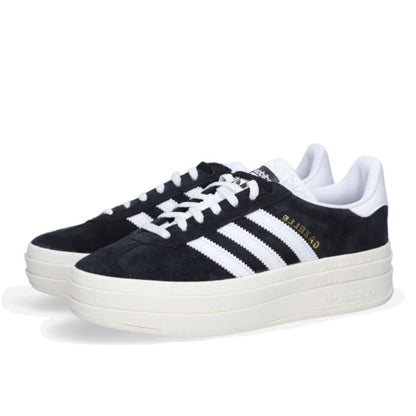 Adidas Gazelle Bold Core Black White - HQ6912