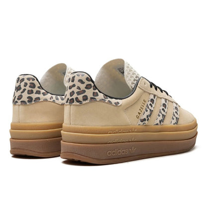 Adidas Gazelle Bold Cream Black Leopard - JI1370