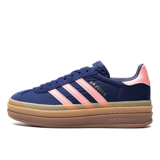 Adidas Gazelle Bold Dark Blue Pink Spark - IG4390