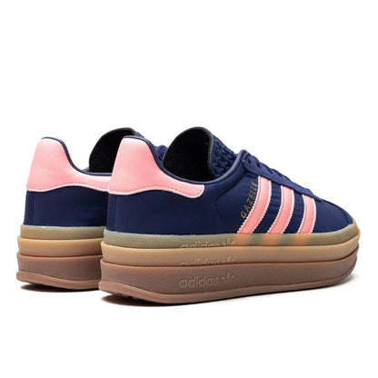 Adidas Gazelle Bold Dark Blue Pink Spark - IG4390