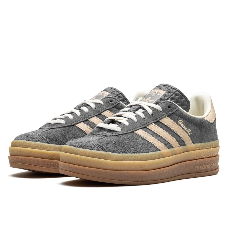 Adidas Gazelle Bold Grey Magic Beige Gum - IE0428