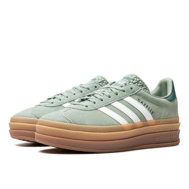 Adidas Gazelle Bold Silver Green - ID6998