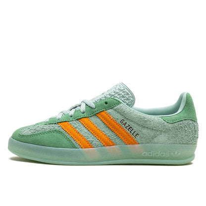 Adidas Gazelle Indoor Hazy Green Crew Yellow - IG6783