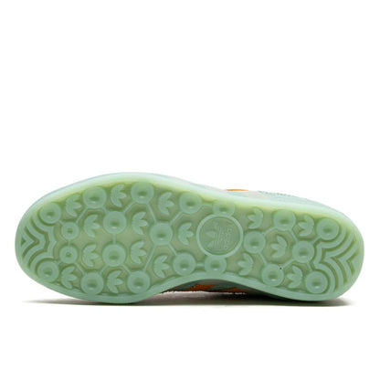 Adidas Gazelle Indoor Hazy Green Crew Yellow - IG6783