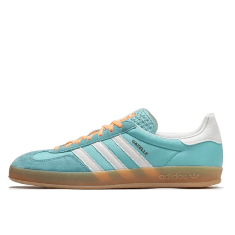 Adidas Gazelle Indoor Preloved Blue White Gum - HQ9017