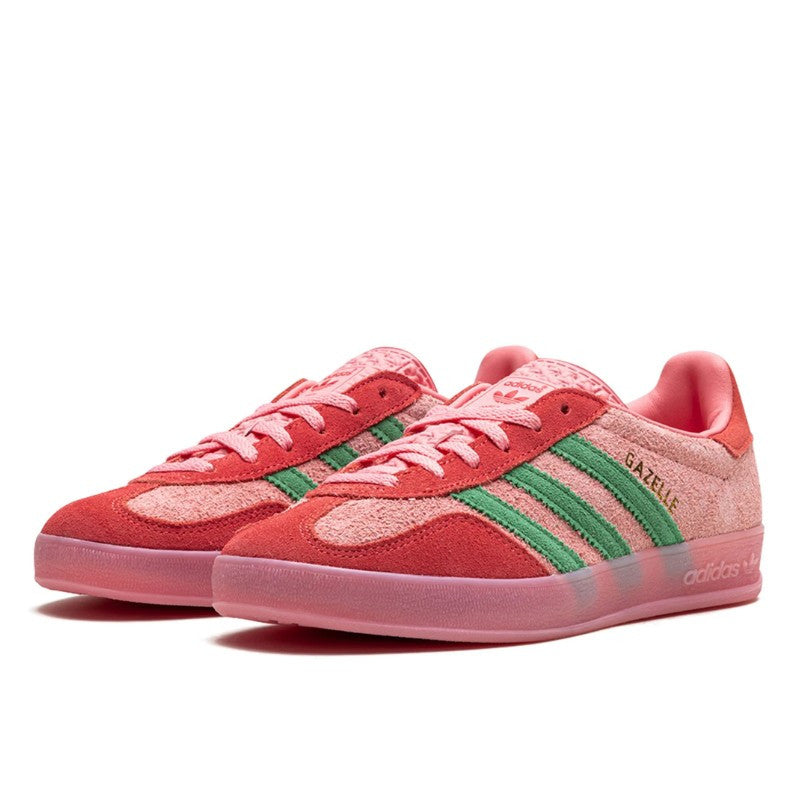 Adidas Gazelle Indoor Semi Pink Spark Preloved Scarlet - IG6782