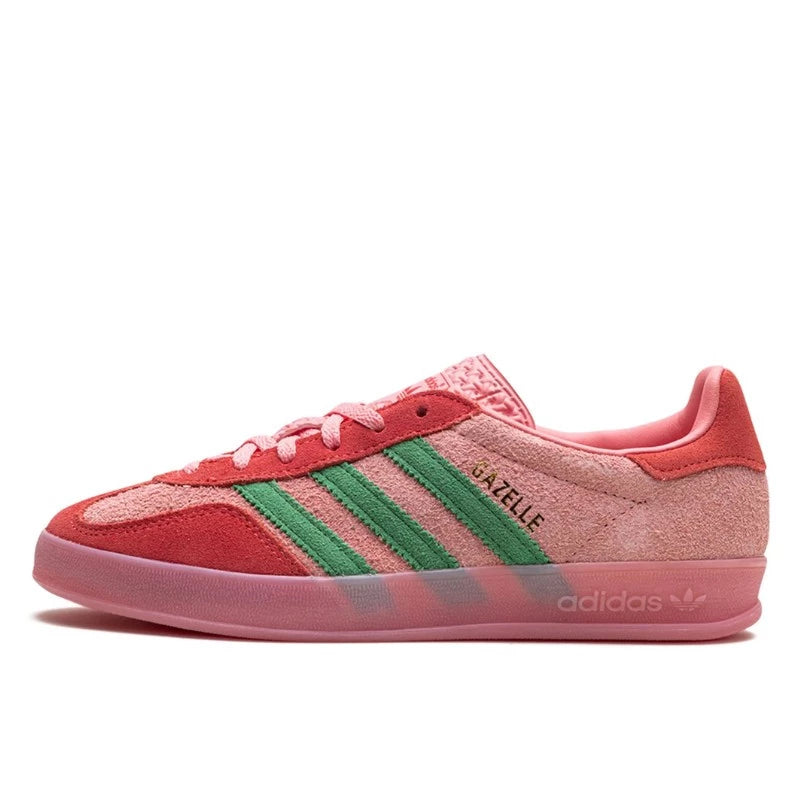 Adidas Gazelle Indoor Semi Pink Spark Preloved Scarlet - IG6782