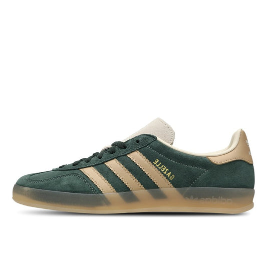 Adidas Gazelle Indoor Shadow Green Warm Sandstone - JH5402