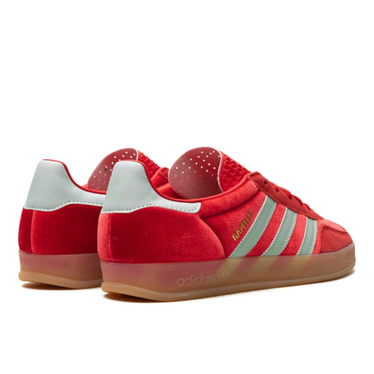 Adidas Gazelle Indoor Better Scarlet Hazy Green - IG6786