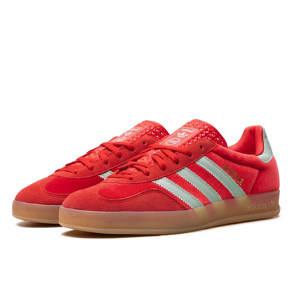 Adidas Gazelle Indoor Better Scarlet Hazy Green - IG6786