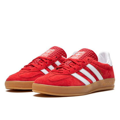 Adidas Gazelle Indoor Scarlet Cloud White - H06261