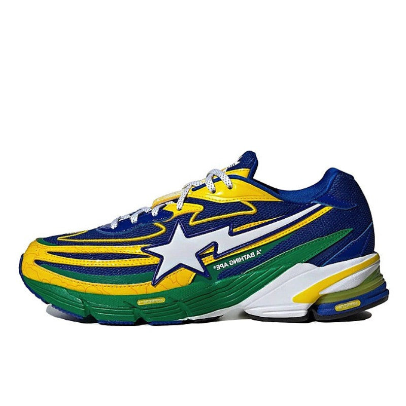 Adidas Orketro Bape Yellow Blue Green - JQ2398