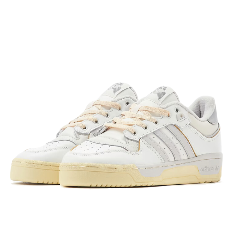 Adidas Rivalry Low 86 Core White Grey - GZ2556