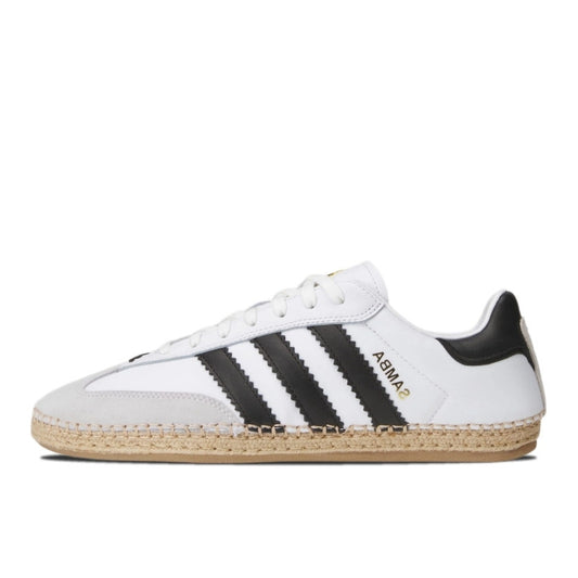 Adidas Samba Espadrille CLOT By Edison Chen White Black - KJ0274