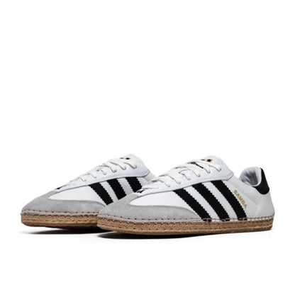 Adidas Samba Espadrille CLOT By Edison Chen White Black - KJ0274