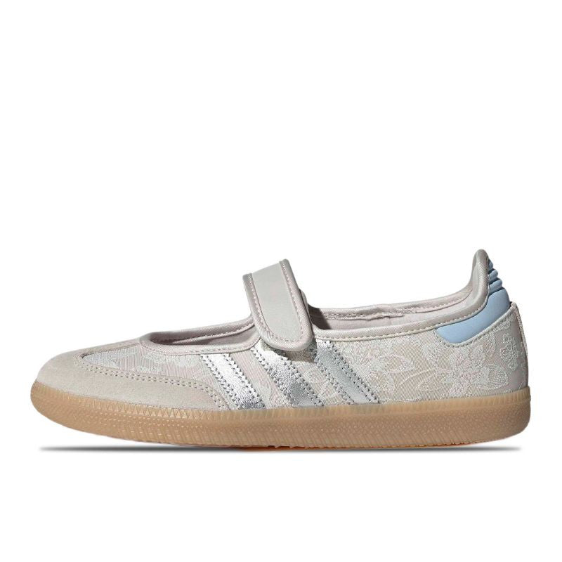 Adidas Samba Jane Liberty London Chalk Pearl Silver - IH6978