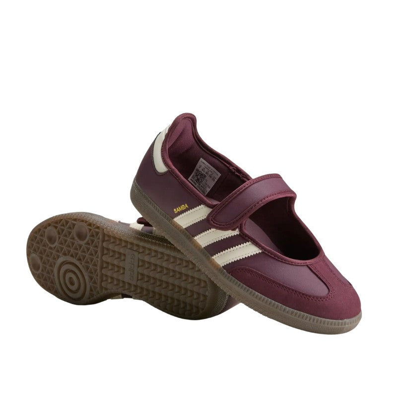 Adidas Samba Jane Maroon Cream White - IH6561