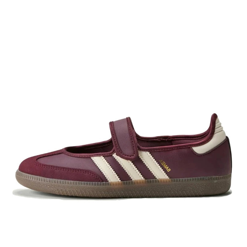 Adidas Samba Jane Maroon Cream White - IH6561
