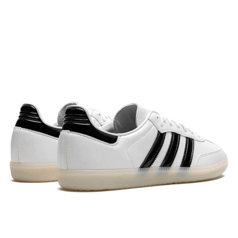 Adidas Samba Jason Dill White Black Patent - IE5158