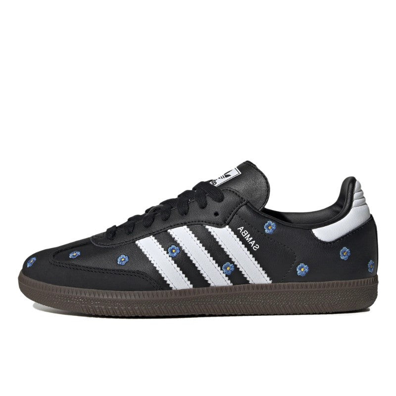Adidas Samba Light Blue Floral Core Black - IF4397