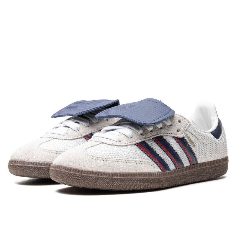 Adidas Samba LT Crystal White Dark Blue Gum - IE9169