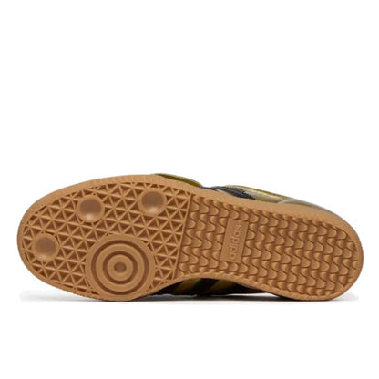 Adidas Samba LT Gold Metallic Black Gum - JH5708