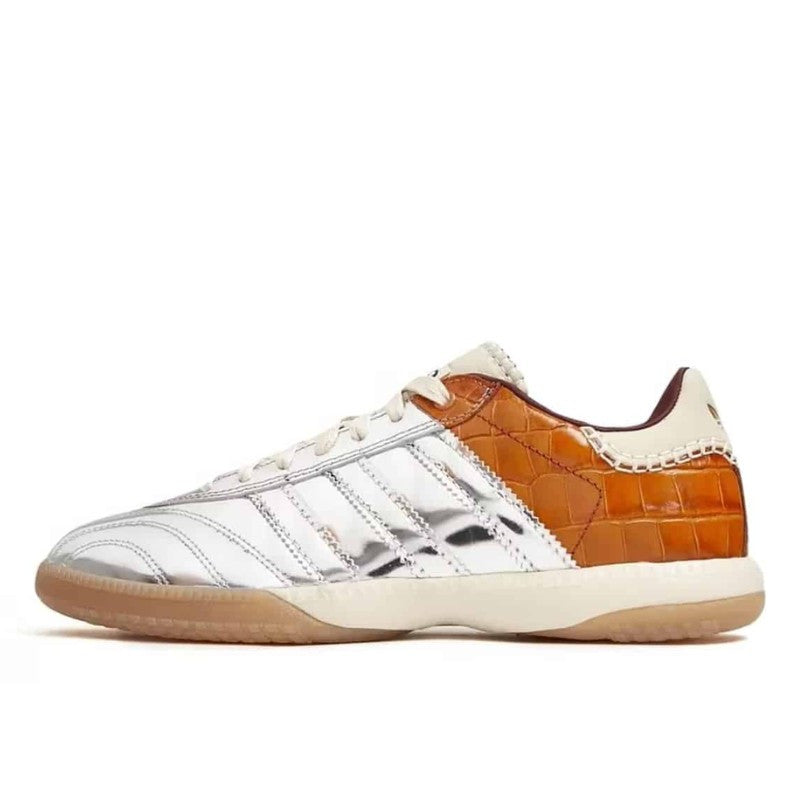Adidas Samba Millennium Wales Bonner Silver Metallic Yellow Croc - IH5777