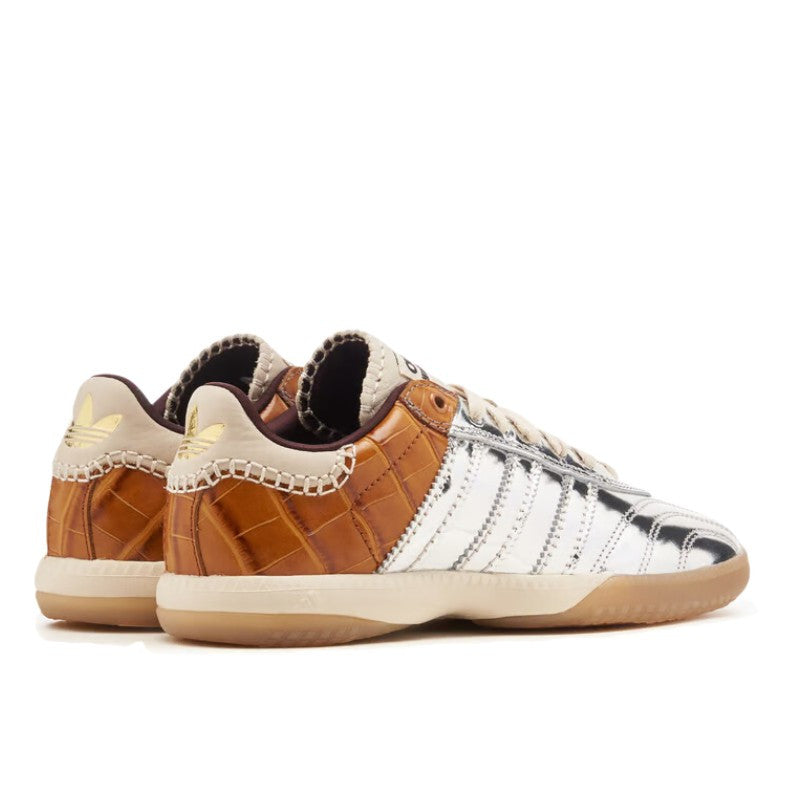 Adidas Samba Millennium Wales Bonner Silver Metallic Yellow Croc - IH5777