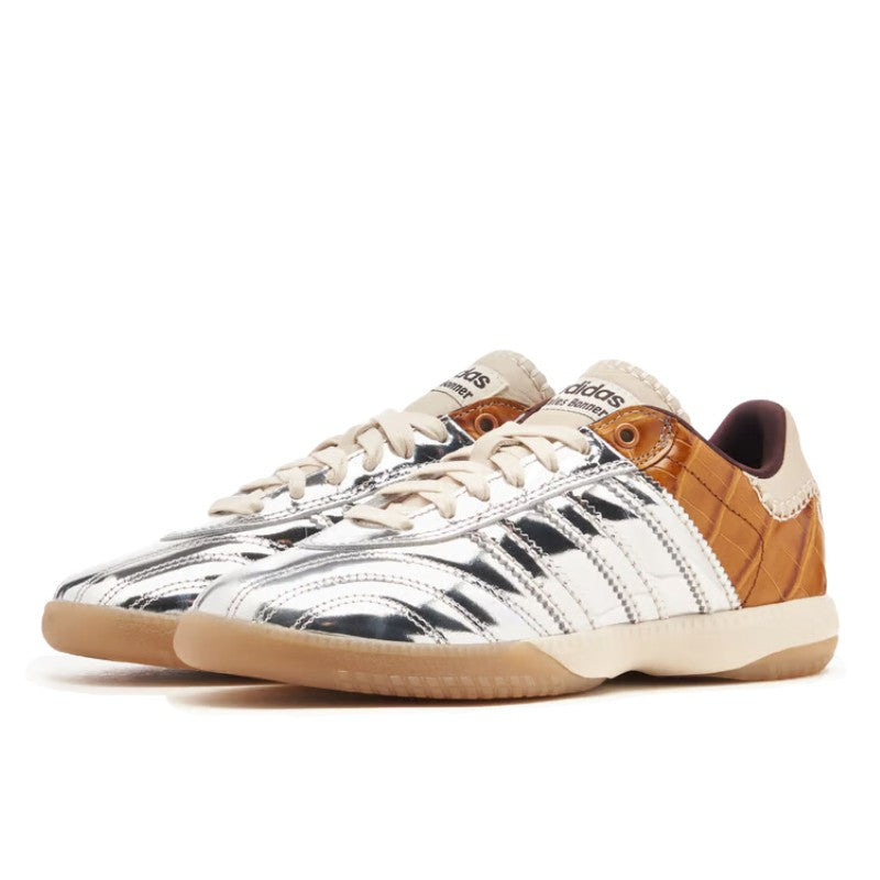 Adidas Samba Millennium Wales Bonner Silver Metallic Yellow Croc - IH5777